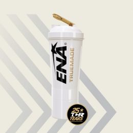 Vaso Shaker compartimiento ENA Sport®- Blanco